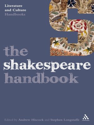 cover image of The Shakespeare Handbook